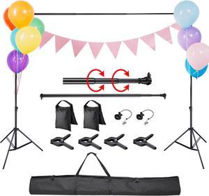 10x20 Ft Photo Backdrop Stand Kit Tripod Crossbar for Video Studio TV Station