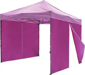 Instahibit Privacy Sidewall Zipper 1080D 120g UV30+ Fits 10x10fr Canopy 2 Pieces