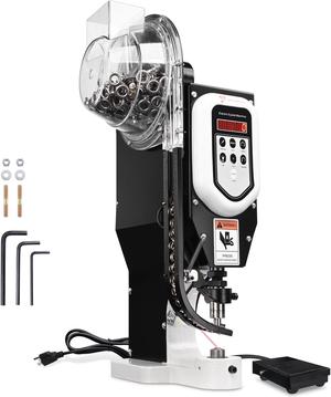 Yescom Grommet Tool Kit 3/8" Leather Hole Punch Set Eyelet Press Machine 750W Electrical Plug-and-play for Fabric Tarp