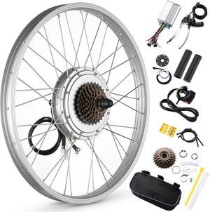 Yescom Electric Bicycle Motor Conversion Kit for 24" 750W 36V E-bike Rear Wheel