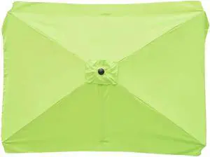 Yescom Rectangle Replacement Umbrella Canopy Top for 6 Ribs 6.5x10 ft Umbrella