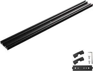 Yescom Monitor Holding Pole Dual Monitor Arm for PC Mobile Cart Medical Trolley Cart Black
