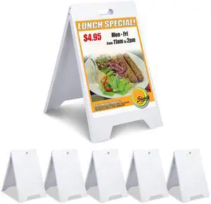Yescom 19" x 32" A-Frame Signboard Folding Double Side Sandwich Board 6 Pack