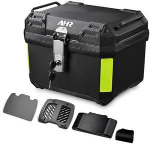AHR 36L Universal Motorcycle Tour Tail Box Scooter Trunk Storage Security Lock