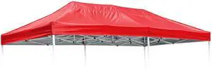 Yescom 9.5x19 Ft Pop Up Canopy Replacement Top Cover Gazebo Tent UV Sunshade Outdoor