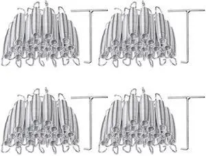 Yescom 5.5" Trampoline Springs Heavy Duty Replacement Springs Trampoline Accessories Trampoline Parts (Pack of 80)