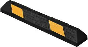 36" Rubber Curb Parking Block Car RV Trailer Wheel Tire Stopper Garage Driveway