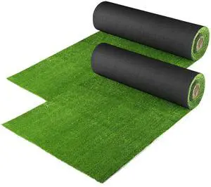 Yescom 65x3 ft Artificial Grass Mat Synthetic Landscape Fake Lawn Pet Dog Turf 2 Pack