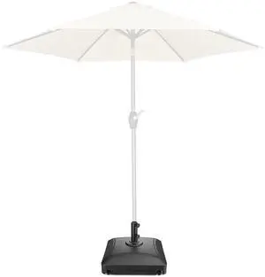 Patio Umbrella Base Stand 4 Wheels 88Lbs Weighted Fill Water Sand Market Outdoor,YES0515