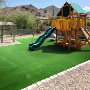 Yescom Artificial Grass Turf Fake Grass Rug Synthetic Lawn Outdoor Indoor Decor 50'x3'x3PCS(450 Sq.Ft) 1.38" Pile Height