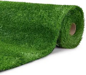 Yescom 20x3 Ft Artificial Grass Turf 1.38" Fake Grass Rug Synthetic Lawn Indoor Outdoor Garden Home Décor