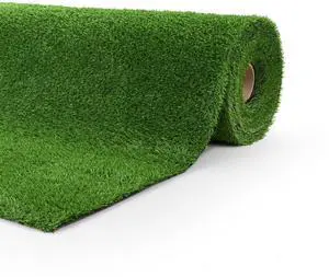 Yescom 50x3 Ft Artificial Grass Turf 0.8" Fake Grass Rug Synthetic Lawn Indoor Batting Tunnels Outdoor Home Décor