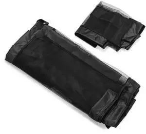 Yescom Mesh Cover Replacement for 2-Layer Mesh Pool Storage Bin Cart XX-Large Black
