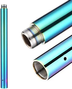 Yescom 500 mm New Chrome Dancing Pole Extension for 45 mm Professional Pole Fitness Spinning Pole Accessories, Colorful
