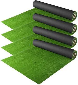 Yescom 4pcs 65x5 Ft Artificial Turf Grass Rug Gym Turf Indoor Outdoor Event Balcony Deck Patio