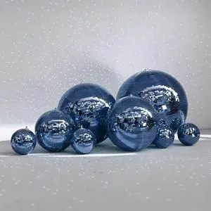 Yescom 8PCS Sapphire Blue Disco Ball Set 7"/12"/16"/20"/24" Parties Weddings Clubs Yescom 8PCS Sapphire Blue Disco Ball Set 7"/12"/16"/20"/24" Parties Weddings Clubs