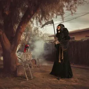Yescom 6 Ft Grim Reaper Halloween Animatronics Prop AC 100V-240V & Pirate Skeleton Life Size Human Bones 2026 Yescom 6 Ft Grim Reaper Halloween Animatronics Prop AC 100V-240V & Pirate Skeleton Life Size Human Bones 2026