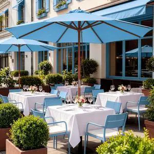 Yescom 9FT Solid Wooden Outdoor Patio Umbrella for Wedding Event Party Deck Resort Poolside Yard Garden Beach Shade Blue Yescom 9FT Solid Wooden Outdoor Patio Umbrella for Wedding Event Party Deck Resort Poolside Yard Garden Beach Shade Blue