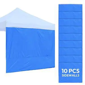 InstaHibit 10-Pc 10x7 ft Canopy Sidewalls Bundle 550D UV50+ &CPAI-84 Flame Retardant Enclosure Kit for Commercial Booths InstaHibit 10-Pc 10x7 ft Canopy Sidewalls Bundle 550D UV50+ &CPAI-84 Flame Retardant Enclosure Kit for Commercial Booths
