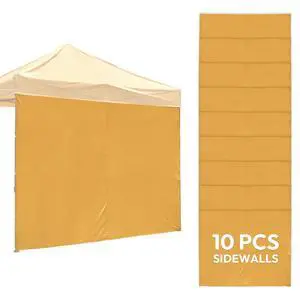 InstaHibit 10-Pc 10x6.6 ft Canopy Sidewalls Bundle 1080D & UV30+ Protection Enclosure Kit for Commercial Vendor Booths InstaHibit 10-Pc 10x6.6 ft Canopy Sidewalls Bundle 1080D & UV30+ Protection Enclosure Kit for Commercial Vendor Booths