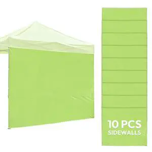 InstaHibit 10-Pc 10x7 ft Canopy Sidewalls Bundle 1080D Heavy-Duty UV30+ Multi-Pack Enclosure Kit for Commercial Booths InstaHibit 10-Pc 10x7 ft Canopy Sidewalls Bundle 1080D Heavy-Duty UV30+ Multi-Pack Enclosure Kit for Commercial Booths