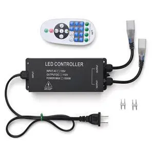 Yescom 1-to-2 Receiver Remote Control for 2-Pin BiLume 2700K Neon Rope Light Yescom 1-to-2 Receiver Remote Control for 2-Pin BiLume 2700K Neon Rope Light