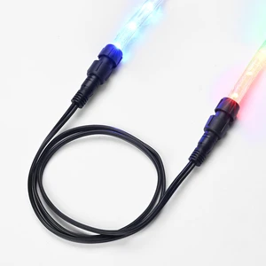Yescom LumeVine 10-set 3ft 2-pin LED Rope Light Connector 1m extension Jumper Cable Fits 1/2" (13mm) Light Rope Yescom LumeVine 10-set 3ft 2-pin LED Rope Light Connector 1m extension Jumper Cable Fits 1/2" (13mm) Light Rope