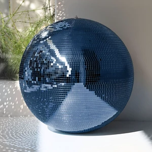 Yescom 24" Blue Large Disco Ball Big Mirror Ball for DJ Wedding Club Party Event Planner Corporate Gala Gender Reveal All-Blue Theme Party Decoration Yescom 24" Blue Large Disco Ball Big Mirror Ball for DJ Wedding Club Party Event Planner Corporate Gala Gender Reveal All-Blue Theme Party Decoration