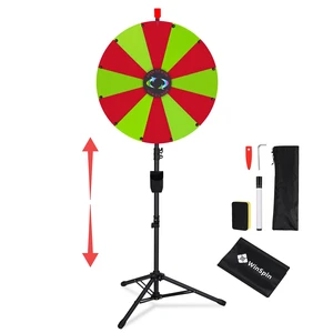 WinSpin 24" Display Prize Wheel Ren & Green DIY Floor Stand 12 Slot Modular Custom Spinning Wheel Pop Up Trade Show WinSpin 24" Display Prize Wheel Ren & Green DIY Floor Stand 12 Slot Modular Custom Spinning Wheel Pop Up Trade Show