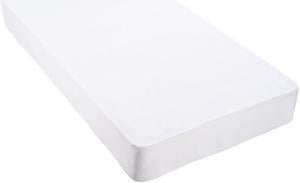 Cotton Terry Mattress Protector Waterproof Hypoallergenic Vinyl Free Anti Mite Fitted Cover Full