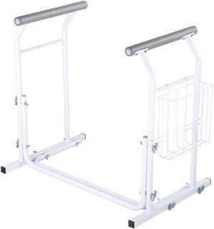 Yescom Toilet Safety Rails Frame,Elderly Assistance Products Handles for Seniors Elderly Disabled