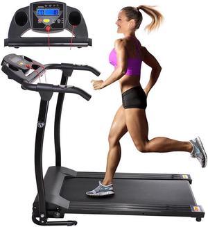 1100W Folding Electric Treadmill Portable Power Motorized Machine Running Jogging Gym Fitness