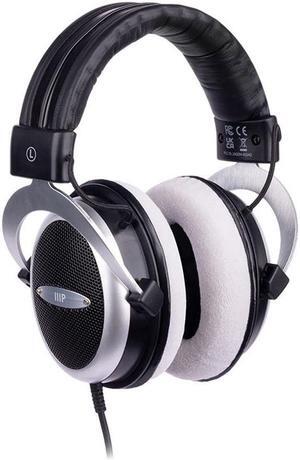 Monoprice Semi-Open Over Ear Wired Headphones, Low Deep Bass, Comfortable Headphones for Kids Teens Adults, For Smartphone, Computer, Laptop