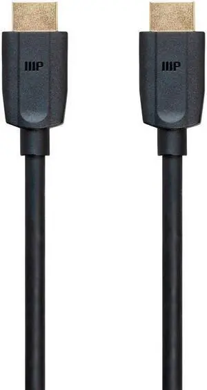 Monoprice 8K Ultra High Speed HDMI Cable - 10 Feet - Black | 48Gbps, Compatible with Sony PlayStation 5, PlayStation 5 Digital Edition, Microsoft Xbox Series X, and Xbox Series S
