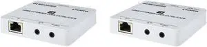 Monoprice Blackbird 4K HDMI Extender over Ethernet, CAT5e/6/7, 70m, HDMI Loop Out, Smart EDID, Power over Cable (PoC)