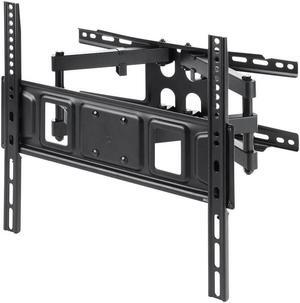 Monoprice Full-Motion Articulating TV Wall Mount Bracket For TVs 32in to 70in, Max Weight 88 lbs, Extension Range 2.4in to 18.4in, VESA Up to 400x400, Rotating, Fits Curved Screens - Commercial Series