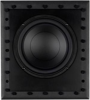 Monoprice Monolith M-IWSUB8 8in In-Wall Subwoofer | Passive, Magnetic, Paintable Grille, Easy Install, Adds Powerful Bass To Your In Wall or In Ceiling Home Theater System