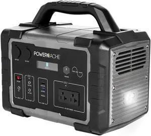 Monoprice PowerCache 1000 Lithium Portable Power Station - Black/Grey