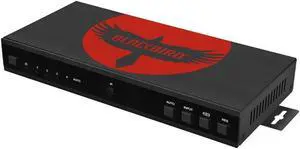 Monoprice Blackbird Pro Series 4K60 Multiviewer: Seamless UHD Video Switcher for Professional AV Installations | HDMI 2.