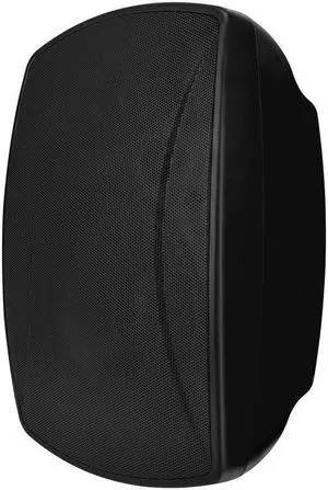 Monoprice 8in. Weatherproof 2-Way 70V Indoor/Outdoor Speaker, Black (Each) For Use in Whole Home Audio Systems, Restaurants, Bars, Retail Stores, Patio, Pools or Spa Areas
