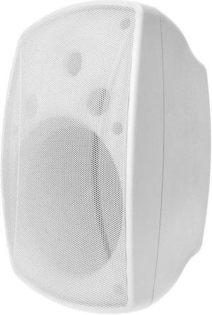 Monoprice WS-7B-82-W 8in. Weatherproof 2-Way 70V Indoor/Outdoor Speaker, White (Each) For Use In Whole Home Audio Systems, Restaurants, Bars, Retail stores, Patio, Poolside, Garage