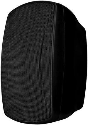 Monoprice WS-7B-52-B 5.25in. Weatherproof 2-Way 70V Indoor/Outdoor Speaker, Black (Each) For Use In Whole Home Audio Systems, Restaurants, Bars, Retail stores, Patio, Poolside, Garage
