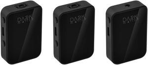 Dark Matter by Monoprice 2.4GHz Digital Wireless Lavalier Streaming Microphone