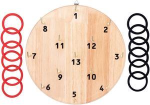 Monoprice Hook and Ring Toss Game, Perfect for Tailgating, BBQs, Camping, Outdoor Events, Parties - Pure Outdoor Collection