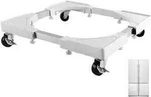 MPM Universal Dolly Cart, Appliance Movable Dolly Base Stand, Mobile Furniture Wheel Roller, For Washing Machine, Refrig