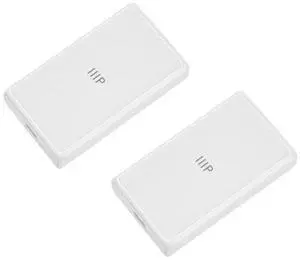 Monoprice 2 Pack 35W PD3.1 & PPS GaN Charger, Ultra Slim, Single USB-C Port, Foldable Plug