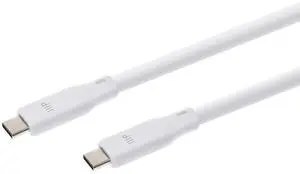 Monoprice USB4 Gen 2 Silicone Cable 6ft White