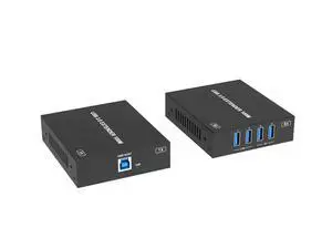 Monoprice 4-Port USB 3.0 Extender Over CAT6a Cable, Up to 100m/328ft