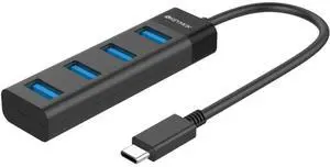 4-Port USB-C to USB 3.0 Type-A Hub