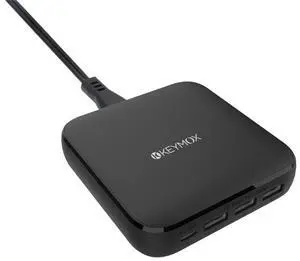 65W 4-Port Desktop Charger with USB-C PD Output